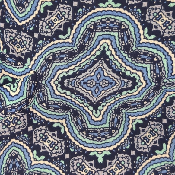 Retro Large Multicolored Blouse - Picture 2 of 8